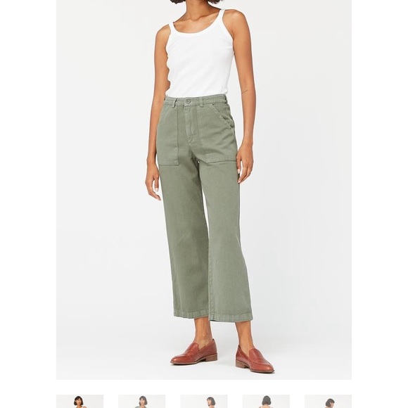 LACAUSA Denim - NWT Sage Trousers size 4